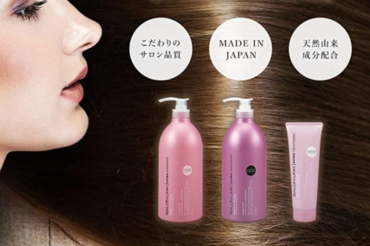 Bộ Dầu Gội Xả Salon Link Nhật Bản Bảo Vệ, Phục Hồi Và Chăm Sóc Tóc 1000ml